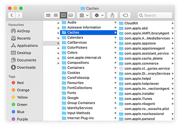 Delete System Cache Files