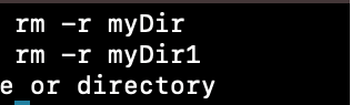 Delete A Directory Using Terminal