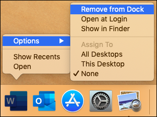 Remove Office Icons from Your Dock