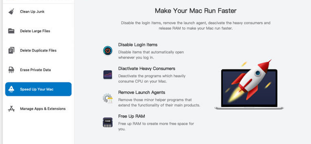 launch mac cleaner