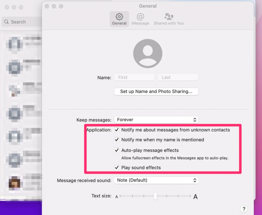 Customize your iMessage notifications on Mac