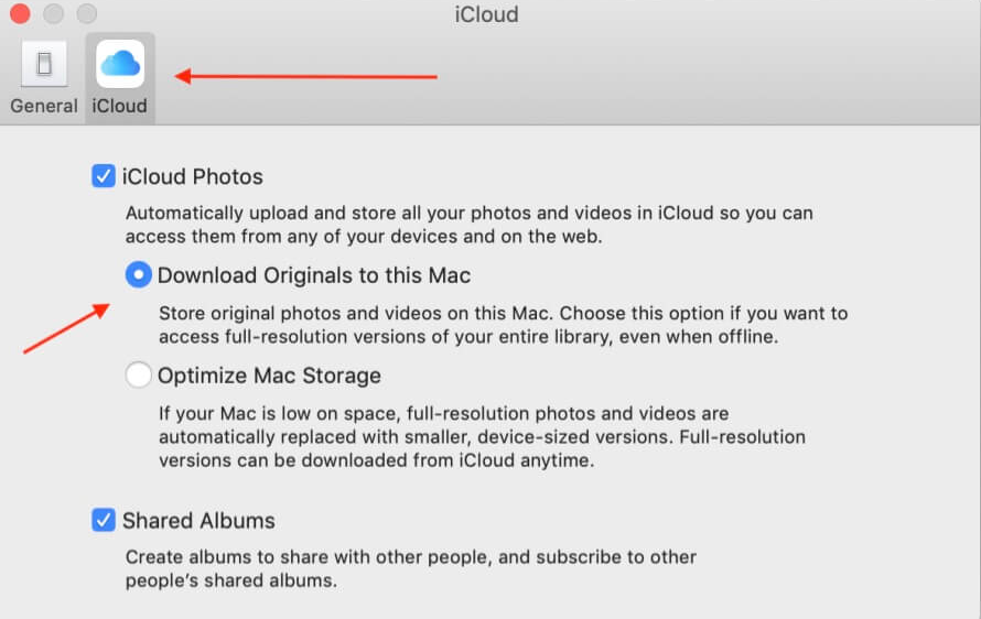 How to download all photos from iCloud to a Mac