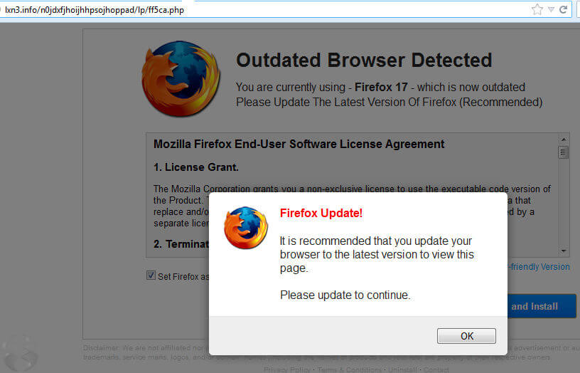 Update Firefox Browser