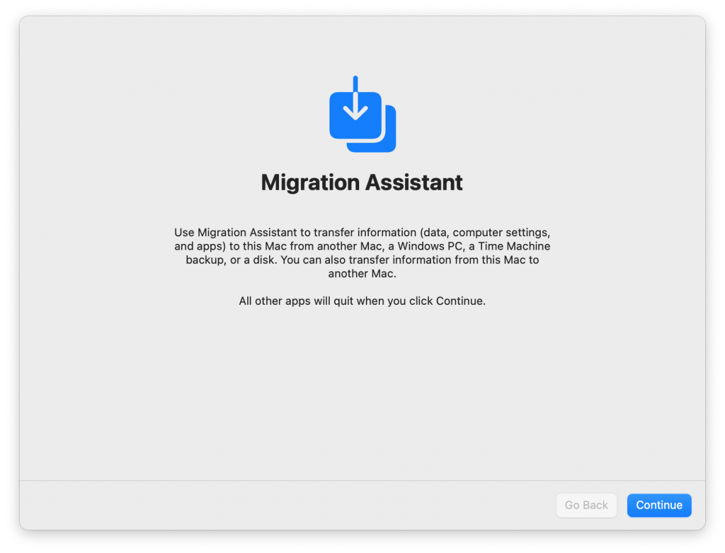 Migration Assistant