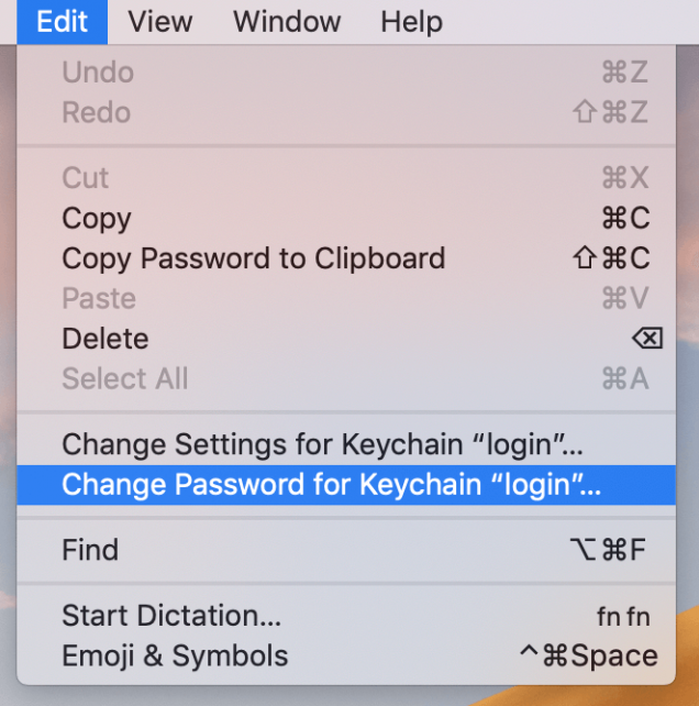 Change a Password on Your Mac