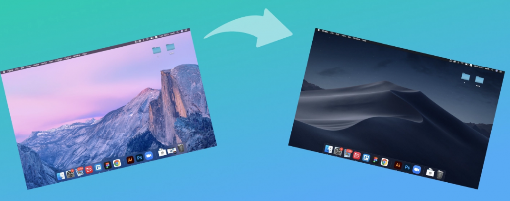 how to change the wallpaper on Mac