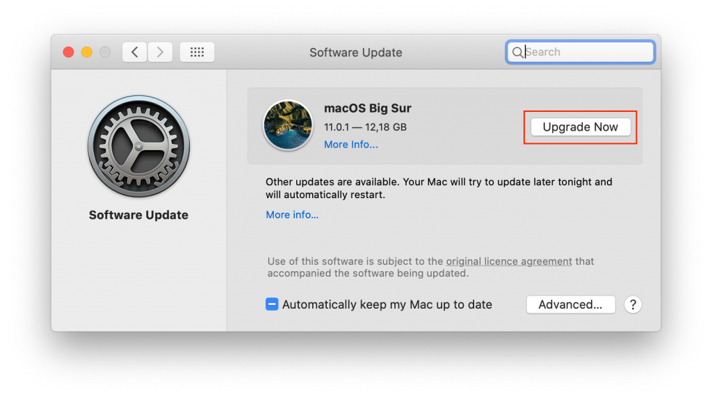 Update macOS