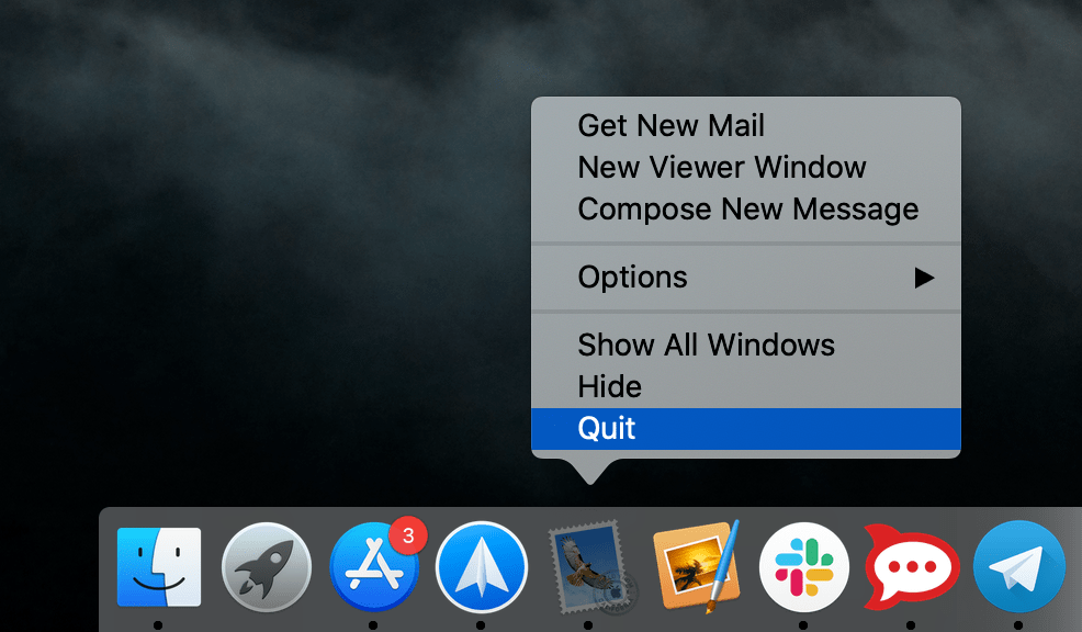 How to manually perform Apple Mail rebuilding