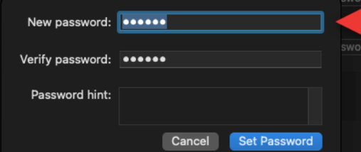 taking control of the keychain when resetting admin password