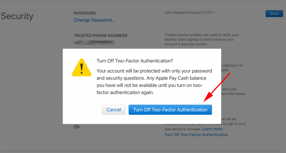 switch from two-step authentication to two-factor authentication
