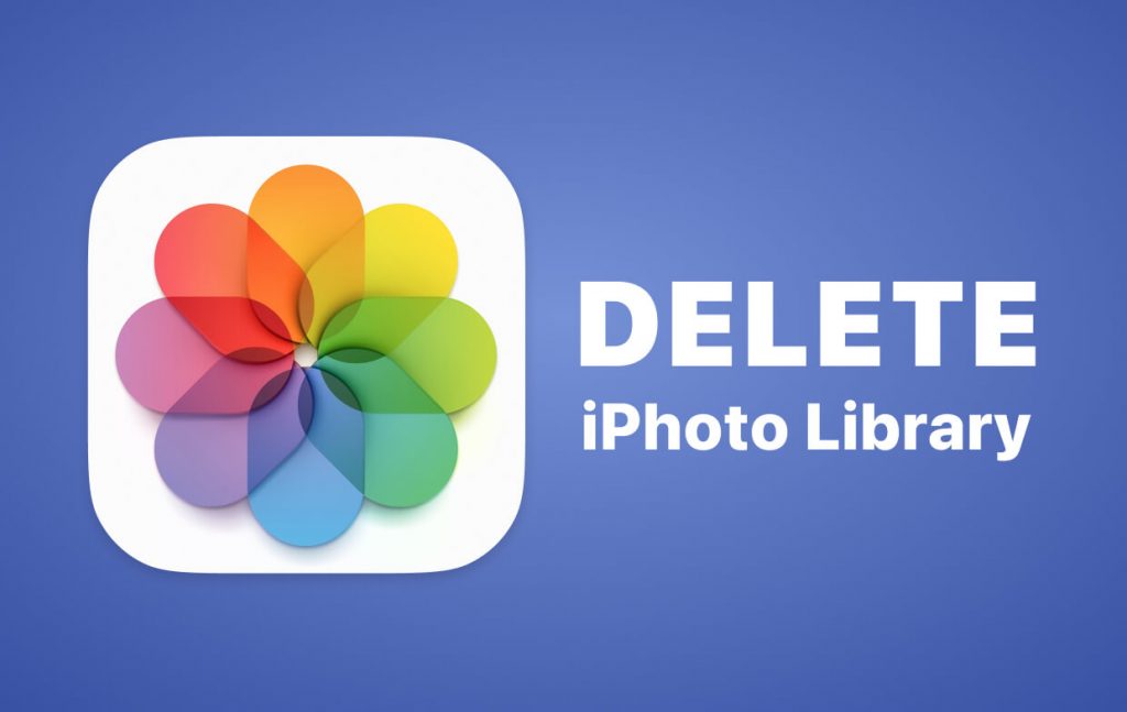 Can I Delete Iphoto Library Photoslibrary